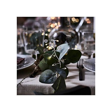 Aydınlatma zinciri, lame, 3.5 m, pilli