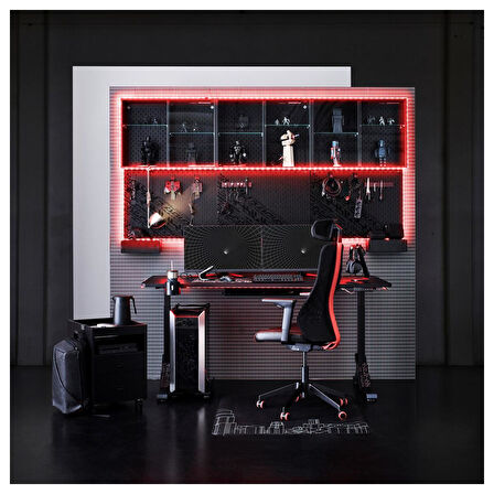 Oyuncu sandalyesi, bomstad siyah