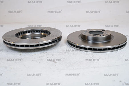 FREN DİSKİ 407 2004-2011 / 508 2010 / 308 2 2014 / 2 TESPİT CİVATALI ÖN HAVALI 283-5 424654 (2 ADET)