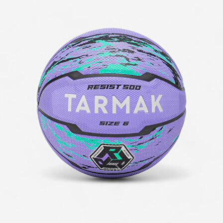 Basketbol Topu R500 - 6 Numara - Mor Turkuaz