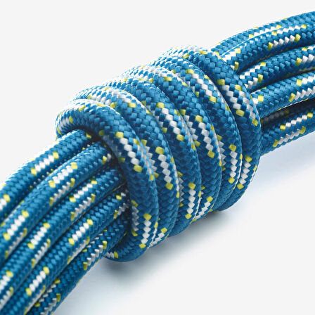 Tırmanış ve Dağcılık Yardımcı İp - 6 mm X 5,5 m - Mavi