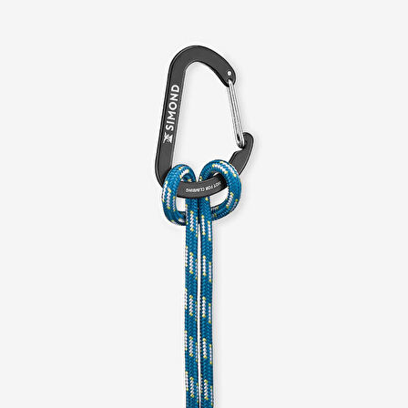 Tırmanış ve Dağcılık Yardımcı İp - 6 mm X 5,5 m - Mavi
