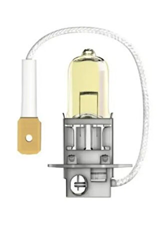 AMPUL H3 12V 55W FAR VE SIS (COLORMATIK %30 FAZLA ISIK) SARI DORT MEVSIM