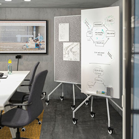 Çalışma sandalyesi, gunnared koyu gri-siyah, kolçaklı