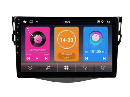 Toyota Rav4 Android Multimedya Sistemi (2006-2012) clarion 4/64
