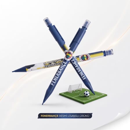 BakGelAl Fenerbahçe Lisanslı Versatil Kalem ve 0.7 mm Uç Seti – Taraftar Kırtasiye Seti