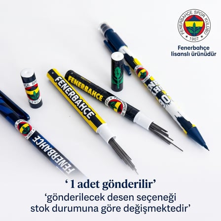 BakGelAl Fenerbahçe Lisanslı Versatil Kalem ve 0.7 mm Uç Seti – Taraftar Kırtasiye Seti