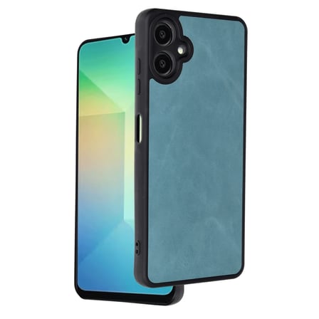 Samsung Galaxy A06 Kılıf Aras Deri Kapak - Açık Yeşil