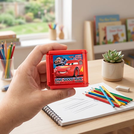 BakGelAl Disney Cars Lisanslı Hazneli 3 Delikli Kalemtıraş – Şimşek McQueen 1 Adet