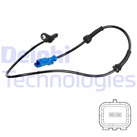 ABS DEVİR SENSÖRÜ ARKA CROSSLAND-P207-P208-P301-P2008-BIPPER-C-ELYSEE-C3 AIRCROSS-C3 2-3 C4 CACTU S-NEMO-DS3 9805066080 9805066580