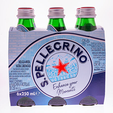 San Pellegrino Doğal Mi̇neralli̇ Maden Suyu 250 Ml*6
