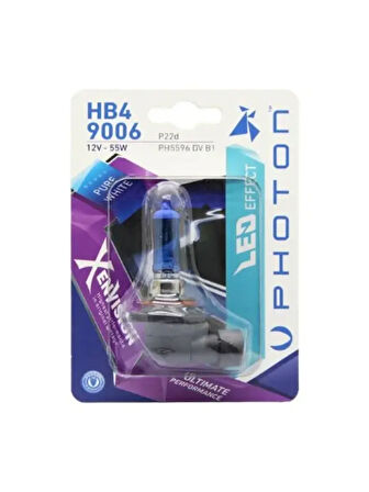 HB4 9006 12V 55W XEN VISION (TEKLI BLISTER)