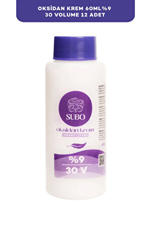 SUBO OKSİDAN KREM %9 30 VOLUME 12X60 ml