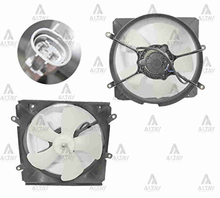 FAN RADYATÖR CORONA 1992-1995 AT-191 / CARINA TY60021A