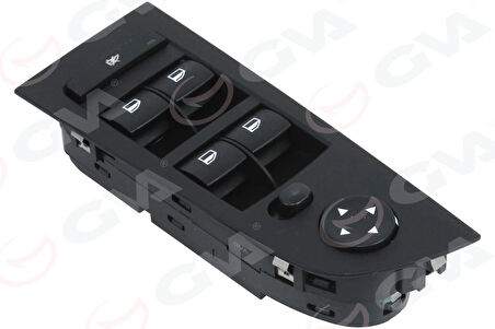 CAM AÇMA ANAHTARI ÖN SOL SİYAH ÇERÇEVELİ KATLAMASIZ BMW E90 LCI 61319217329 61316948625