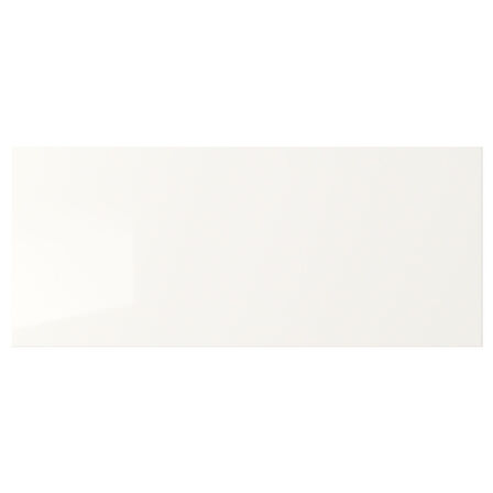 Çekmece ön paneli, parlak cila beyaz, 60x26 cm