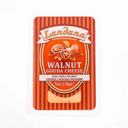 Landana Di̇li̇mli̇ Cevi̇zli̇ Gouda Peyniri̇ 150 Gr