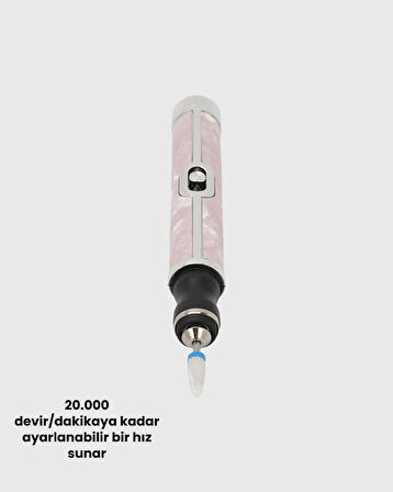 Elektrikli Tırnak Törpüsü Ayarlanabilir Hızlı Manikür Pedikür Cihazı