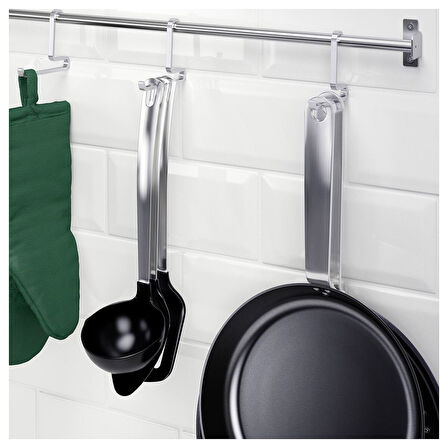 Kanca, paslanmaz çelik, 3 adet