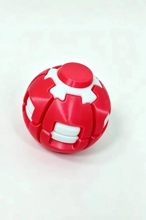 Spin Ball Dönüşebilen Mekanik Fidget Oyuncak – Bas Çevir Döndür Stres Topu