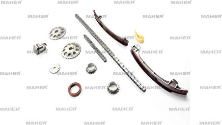 EKSANTRİK ZİNCİR SETİ AVENSIS 2001-2008 1AZFSE / RAV-4 2005-2008 1AZFE / 2.0 BENZİNLİ (11 PARÇA) 13506 0H010