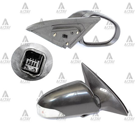 AYNA DIŞ DİKİZ I-30 2007-2011 ELEKTRİKLİ SİNYALLİ SAĞ 87620 2L600