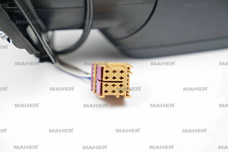 AYNA DIŞ DİKİZ POLO 2002-2005 ELEKTRİKLİ, ISITMALI, ASTARLI SOL 6Q1857507G01C