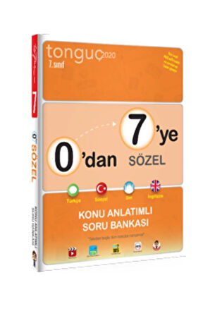 Tonguç 7.sınıf Sözel Konu Anlatımlı Soru Bankası