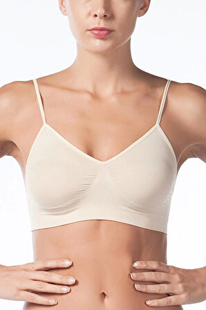 Miss Fit 1315 İnce Askılı Büstiyer - TEN - 3