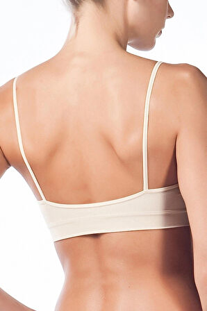 Miss Fit 1315 İnce Askılı Büstiyer - TEN - 3