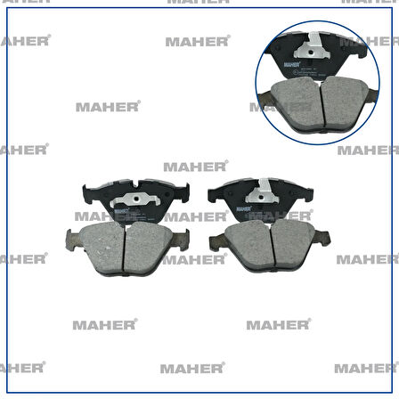 FREN BALATA BMW 3 SERİ 2005-2011 E90 / COUPE 2005-2011 E92 / 5 SERİ 2003-2010 E60 / BMW 101 2011 E84 / BMW 7 SERİ 34111763089