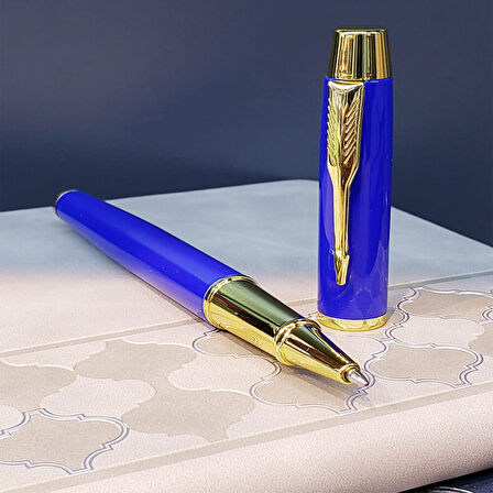 Mavi Metal Tükenmez Kalem