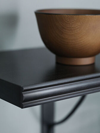 Duvar rafı parçası, venge, 80x20 cm