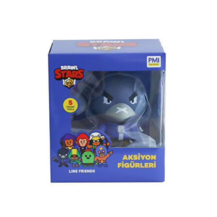 PMI BRW6010 Brawl Stars Tekli Aksiyon Figürü