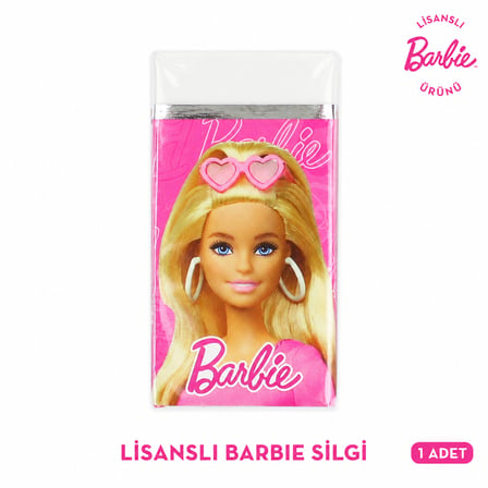 BakGelAl Barbie Resimli Silgi – Beyaz Çocuk Silgisi | Okul ve Kırtasiye Malzemesi