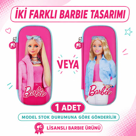 BakGelAl Barbie EVA Kalemlik – Fermuarlı Kalem Çantası | Okul ve Kırtasiye Kalem Kutusu