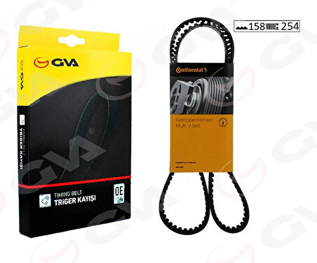 TRİGER KAYIŞI 158X254 BRAVO- BRAVA- MAREA- PALIO 1.6 GD158H8P254 46400045 46514671