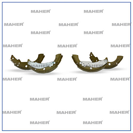 FREN BALATA 306 1994-2001 / 405 1988-1992 / XSARA 1997-2000 LEVYELİ ABSLİ PABUÇ ARKA 4241G6