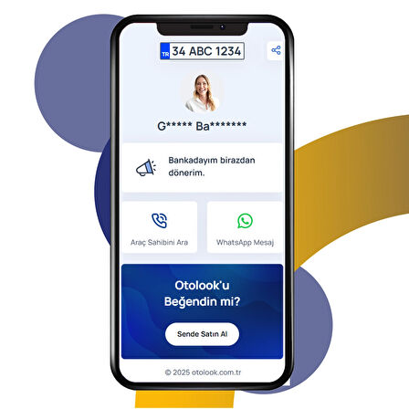 Otolook Yeni Nesil Akıllı Qr Araç Numaratör