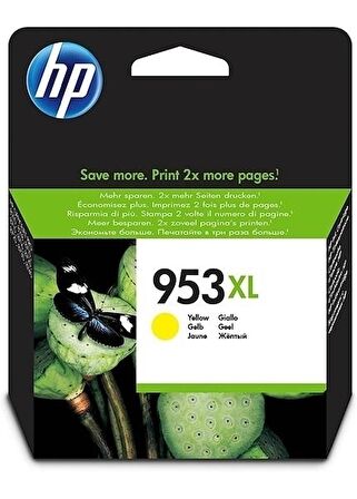 HP 953XL F6U18AE Sarı Orjinal Kartuş