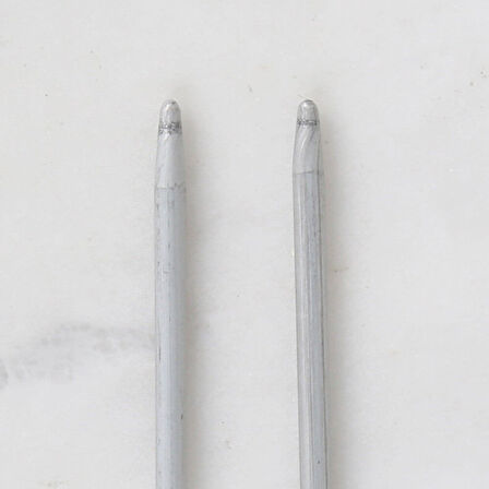 Loren Crafts 2,5 mm 35 cm Klasik Alüminyum Örgü Şi