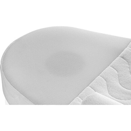 BabyJem Kiraz Çekirdekli Antikolik Uyku Yastığı Air 426 Beyaz