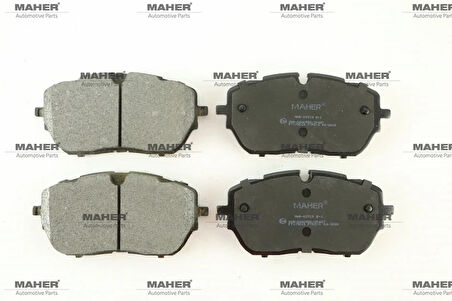 FREN BALATA 308 2 2014 (YÜKSEKLİK 72.6MM) ÖN 1612373080