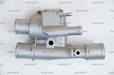 TERMOSTAT ALBEA 2003-2010 / DOBLO 2001-2010 / PALIO 2003-2007 / BRAVA 1996-2007 / BRAVO 1996-2007 / MAREA 1996-2007 / STILO 2002-2008 / 1.6 165 ÇİFT DELİK KOMPLE CONTALI 88°C 46776216