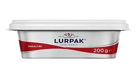Lurpak Sürülebi̇li̇r Tuzsuz Tereyağı 200 Gr