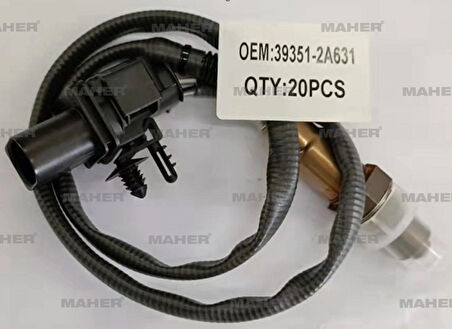 SENSÖR OKSİJEN I-30 2012-2016 /I-20 / I-40 / ELANTRA 2016 / CEED / SOUL / CERATO DİZEL (EGZOZ) 39351 2A631