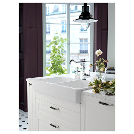 Eviye bataryası, krom kaplama, 28 cm