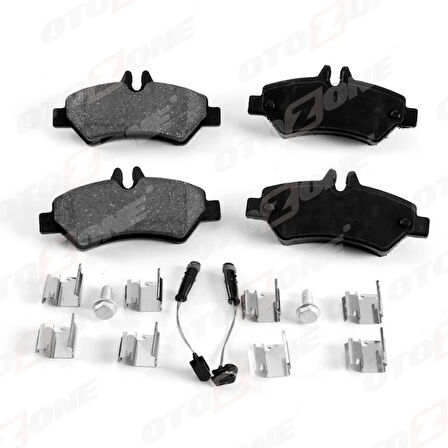 FREN BALATASI ARKA MERCEDES SPRINTER B906 2006 . VW CRAFTER 1930-1935-50 TEK TEKER A0044206920 2E0698451