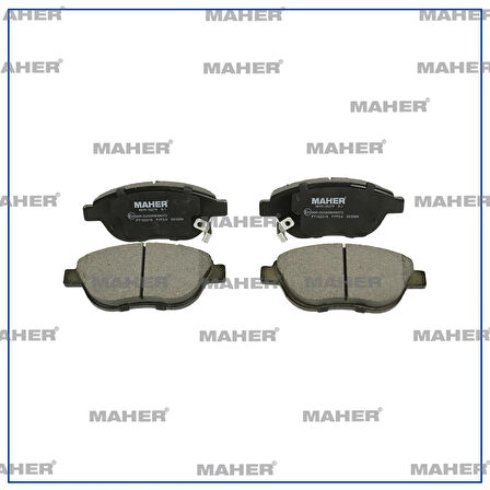 FREN BALATA 500L 1.3JTD-1.6JTD ÖN 77366534