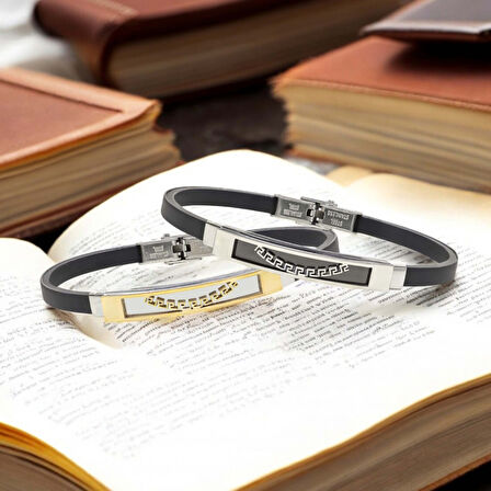  FM Desenli Çelik Bileklik 3183SCB030 